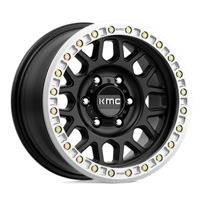 KMC | KM234 GRENADE DESERT BEADLOCK | 17.0x8.50 | 6X135 | 0 | SATIN BLACK