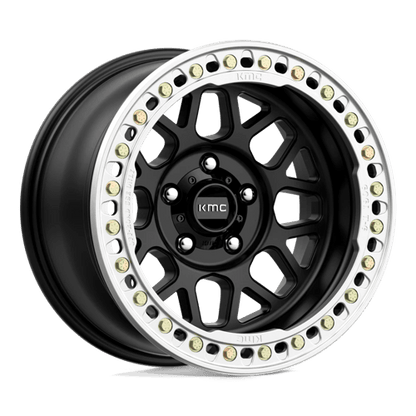 KMC | KM235 GRENADE CRAWL BEADLOCK | 18.0x9.00 | 8X170 | 10 | SATIN BLACK