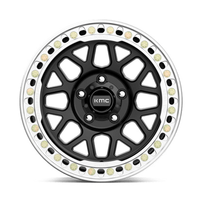 KMC | KM235 GRENADE CRAWL BEADLOCK | 18.0x9.00 | 8X170 | 10 | SATIN BLACK