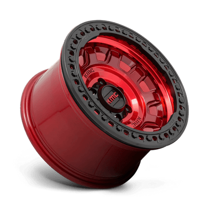 KMC | KM236 TANK BEADLOCK | 17.0x9.00 | 5X127 | -15 | CANDY RED
