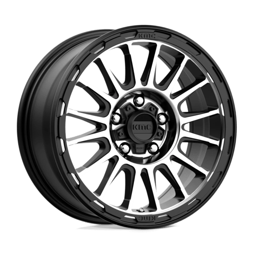 KMC | KM542 IMPACT | 16.0x7.00 | 5X110 | 30 | SATIN BLACK MACHINED