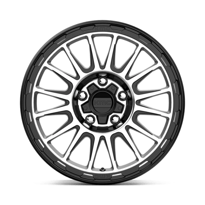 KMC | KM542 IMPACT | 17.0x8.00 | 6X139.7 | 20 | SATIN BLACK MACHINED