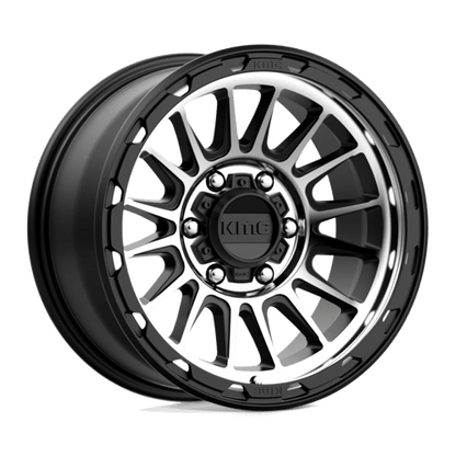 KMC | KM542 IMPACT | 17.0x8.50 | 6X139.7 | 0 | SATIN BLACK MACHINED