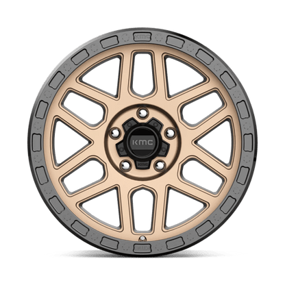 KMC | KM544 MESA | 17.0x9.00 | 5X150 | -12 | MATTE BRONZE W/ BLACK LIP