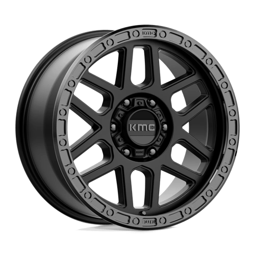 KMC | KM544 MESA | 17.0x9.00 | 6X135 | 18 | SATIN BLACK W/ GLOSS BLACK LIP