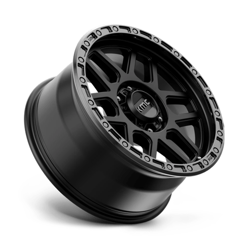 KMC | KM544 MESA | 17.0x9.00 | 6X135 | 18 | SATIN BLACK W/ GLOSS BLACK LIP