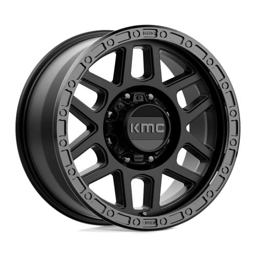 KMC | KM544 MESA | 18.0x9.00 | 8X170 | 18 | SATIN BLACK W/ GLOSS BLACK LIP