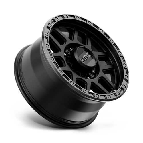 KMC | KM544 MESA | 18.0x9.00 | 8X170 | 18 | SATIN BLACK W/ GLOSS BLACK LIP