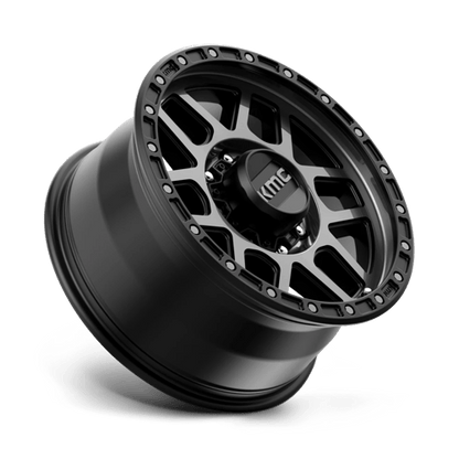 KMC | KM544 MESA | 18.0x9.00 | 8X165.1 | 18 | SATIN BLACK W/ GRAY TINT