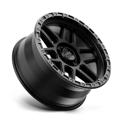 KMC | KM544 MESA | 20.0x9.00 | 6X139.7 | 0 | SATIN BLACK W/ GLOSS BLACK LIP
