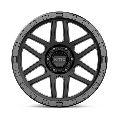 KMC | KM544 MESA | 20.0x9.00 | 6X139.7 | 0 | SATIN BLACK W/ GLOSS BLACK LIP