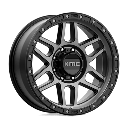 KMC | KM544 MESA | 20.0x9.00 | 8X165.1 | 0 | SATIN BLACK W/ GRAY TINT