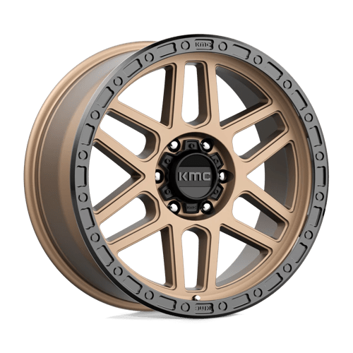 KMC | KM544 MESA | 17.0x9.00 | 6X114.3 | 18 | MATTE BRONZE W/ BLACK LIP