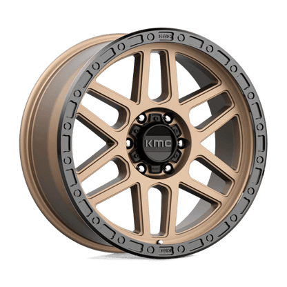 KMC | KM544 MESA | 17.0x9.00 | 6X139.7 | 18 | MATTE BRONZE W/ BLACK LIP