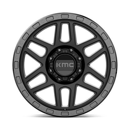 KMC | KM544 MESA | 20.0x9.00 | 8X180 | 18 | SATIN BLACK W/ GLOSS BLACK LIP