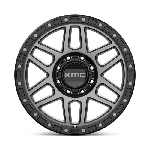 KMC | KM544 MESA | 17.0x9.00 | 8X165.1 | 18 | SATIN BLACK W/ GRAY TINT