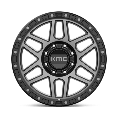 KMC | KM544 MESA | 17.0x9.00 | 8X165.1 | 18 | SATIN BLACK W/ GRAY TINT