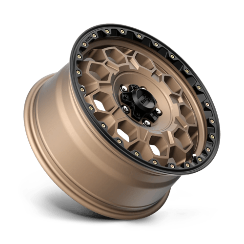 KMC | KM545 TREK | 17.0x8.00 | 5X114.3 | 35 | MATTE BRONZE W/ BLACK LIP