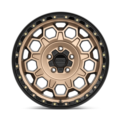 KMC | KM545 TREK | 17.0x8.00 | 5X114.3 | 35 | MATTE BRONZE W/ BLACK LIP