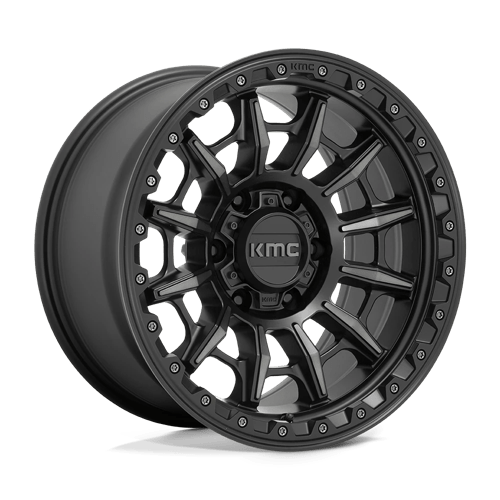 KMC | KM547 CARNAGE | 17.0x9.00 | 5X150 | 0 | SATIN BLACK W/ GRAY TINT