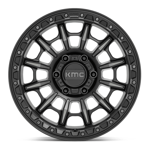 KMC | KM547 CARNAGE | 17.0x9.00 | 5X150 | 0 | SATIN BLACK W/ GRAY TINT