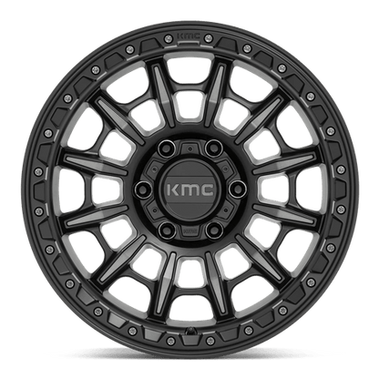 KMC | KM547 CARNAGE | 17.0x9.00 | 5X150 | 0 | SATIN BLACK W/ GRAY TINT