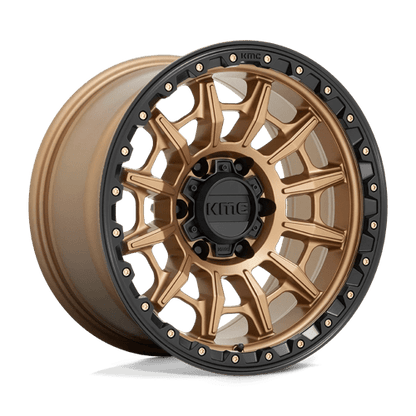 KMC | KM547 CARNAGE | 16.0x8.00 | 6X139.7 | 0 | MATTE BRONZE W/ BLACK LIP