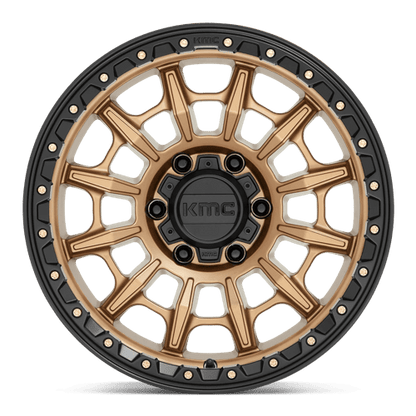 KMC | KM547 CARNAGE | 16.0x8.00 | 6X139.7 | 0 | MATTE BRONZE W/ BLACK LIP