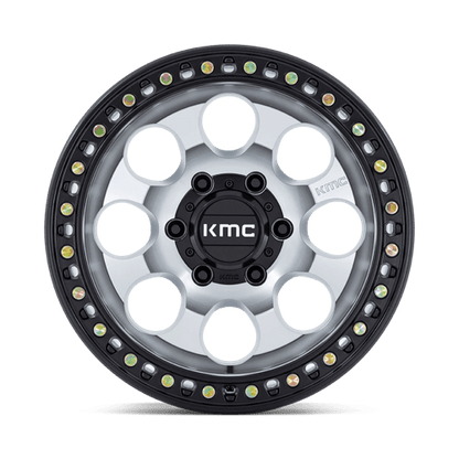 KMC | KM550 RIOT SBL | 17.0x8.50 | 5X127 | 10 | MACHINED W/ SATIN BLACK LIP