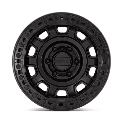 KMC | KM236 TANK BEADLOCK | 17.0x9.00 | 8X170 | -38 | SATIN BLACK