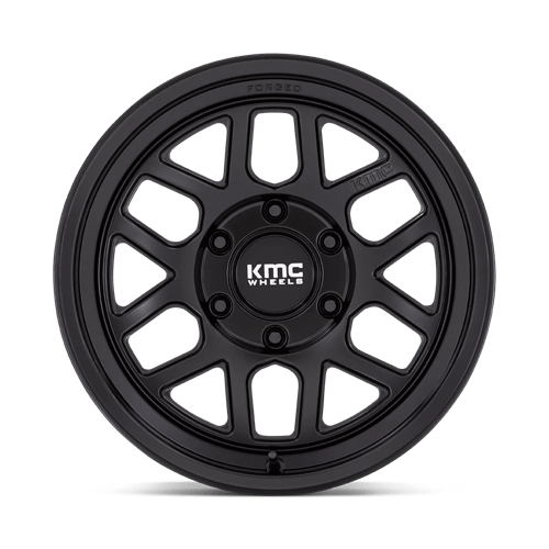 KMC | KM446 MESA FORGED MONOBLOCK | 17.0x8.50 | 6X135 | 0 | SATIN BLACK