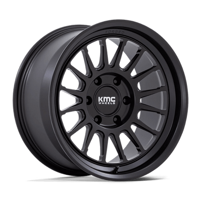 KMC | KM447 IMPACT FORGED MONOBLOCK | 18.0x9.00 | 6X139.7 | -12 | SATIN BLACK