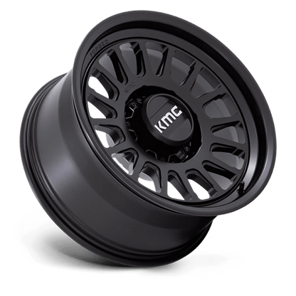 KMC | KM452 IMPACT FORGED MONOBLOCK | 18.0x9.00 | 8X180 | 0 | SATIN BLACK