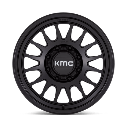 KMC | KM452 IMPACT FORGED MONOBLOCK | 18.0x9.00 | 8X180 | 0 | SATIN BLACK