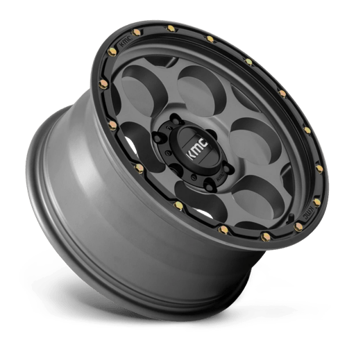 KMC | KM541 DIRTY HARRY | 17.0x8.50 | 6X139.7 | 18 | SATIN GRAY W/ BLACK LIP