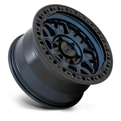 KMC | KM549 GRS | 18.0x8.50 | 5X127 | 0 | MIDNIGHT BLUE W/ G-BLACK LIP