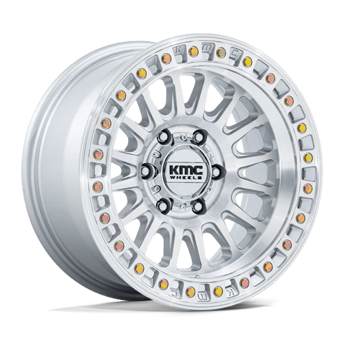 KMC | KM552 IMS | 20.0x9.00 | 6X139.7 | 18 | GLOSS SILVER W/ MACHINED FACE