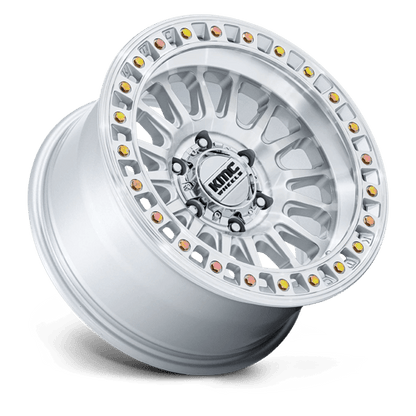 KMC | KM552 IMS | 20.0x9.00 | 8X170 | 18 | GLOSS SILVER W/ MACHINED FACE