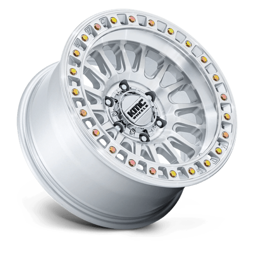 KMC | KM552 IMS | 18.0x9.00 | 8X170 | 0 | GLOSS SILVER W/ MACHINED FACE
