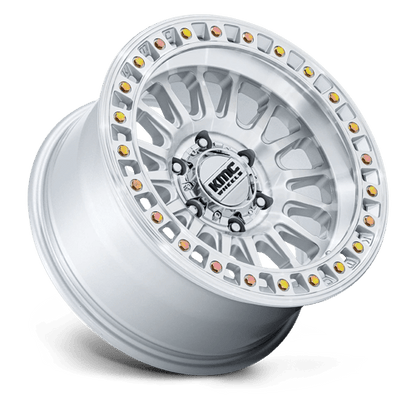 KMC | KM552 IMS | 20.0x9.00 | 8X180 | 0 | GLOSS SILVER W/ MACHINED FACE