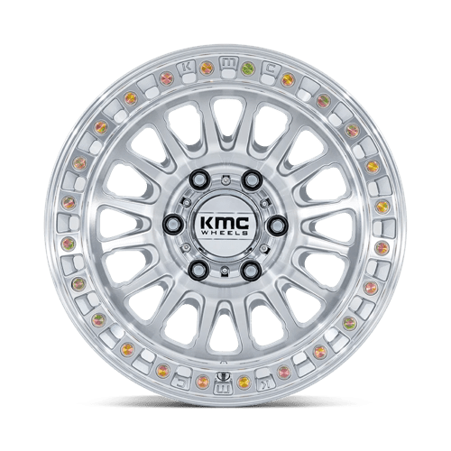 KMC | KM552 IMS | 20.0x9.00 | 6X139.7 | 18 | GLOSS SILVER W/ MACHINED FACE