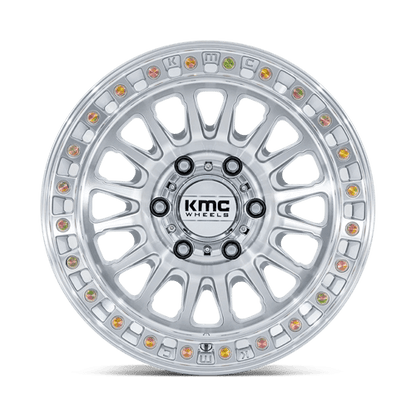 KMC | KM552 IMS | 20.0x9.00 | 6X135 | 0 | GLOSS SILVER W/ MACHINED FACE