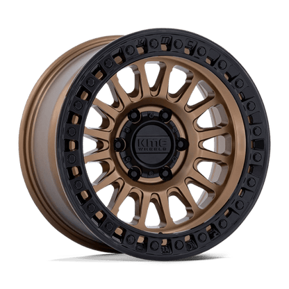 KMC | KM552 IMS | 17.0x8.50 | 6X139.7 | -10 | MATTE BRONZE W GLOSS BLACK LIP