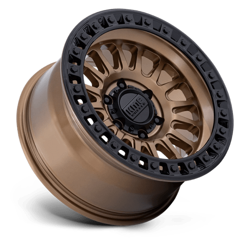 KMC | KM552 IMS | 18.0x9.00 | 8X170 | 0 | MATTE BRONZE W GLOSS BLACK LIP