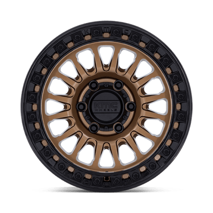 KMC | KM552 IMS | 18.0x9.00 | 8X170 | 0 | MATTE BRONZE W GLOSS BLACK LIP