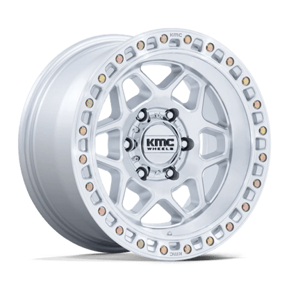 K KMC | KM553 TORX | 17.0x8.50 | 6X120 | 25 | GLOSS SILVER W