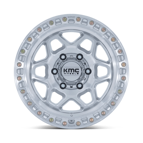 KMC | KM553 TORX | 17.0x8.50 | 6X120 | 25 | GLOSS SILVER W KMC | KM553 TORX | 17.0x8.50 | 6X120 | 25 | GLOSS SILVER W