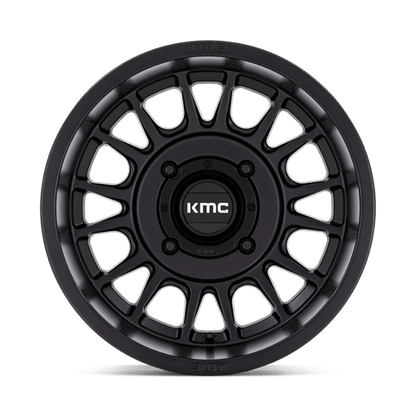 KMC Powersports | KS138 IMPACT UTV | 15.0x10.00 | 4X156 | 0 | SATIN BLACK