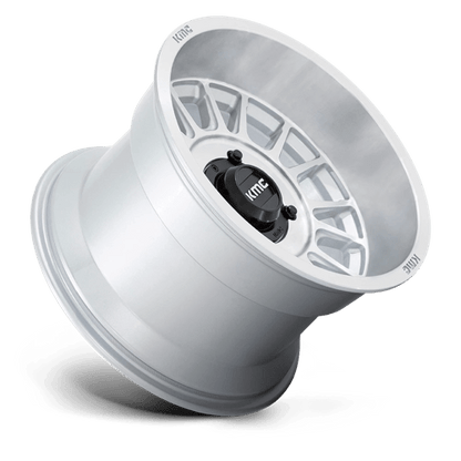 KMC Powersports | KS138 IMPACT UTV | 15.0x10.00 | 4X137 | 0 | SILVER W/ MACHINED FACE