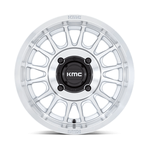 KMC Powersports | KS138 IMPACT UTV | 15.0x10.00 | 4X137 | 0 | SILVER W/ MACHINED FACE
